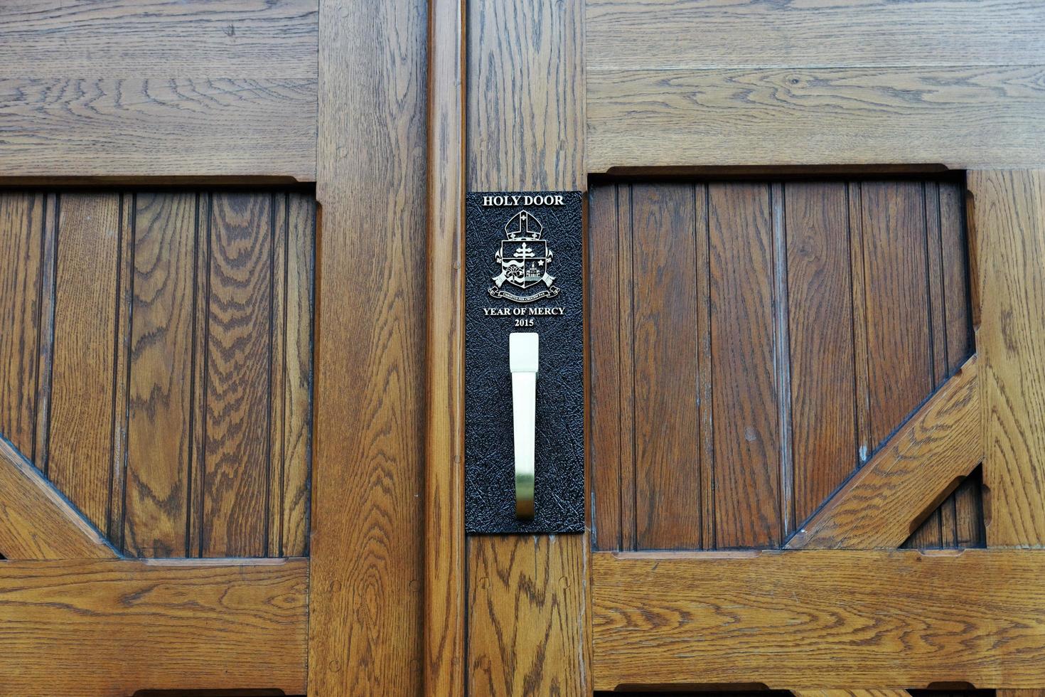 porta della chiesa in halifax foto