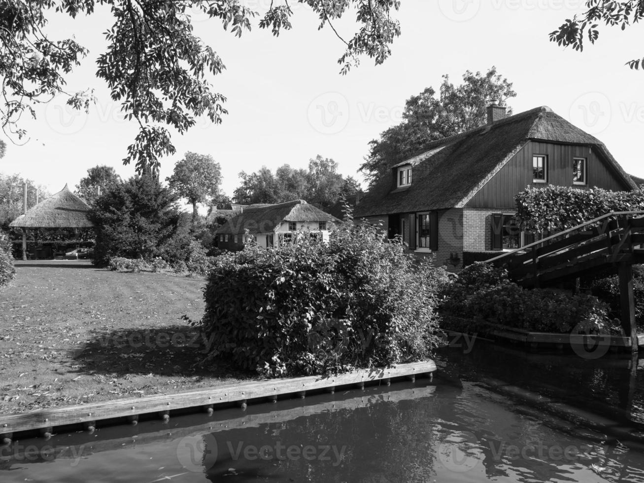 carino villaggio nel il Olanda foto