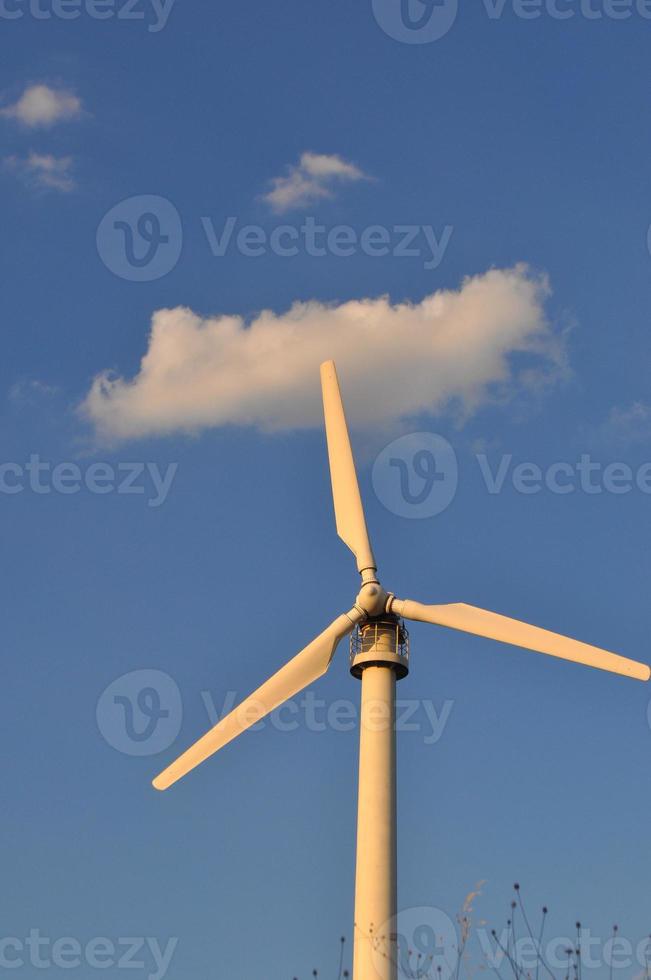 generatore di turbine eoliche foto