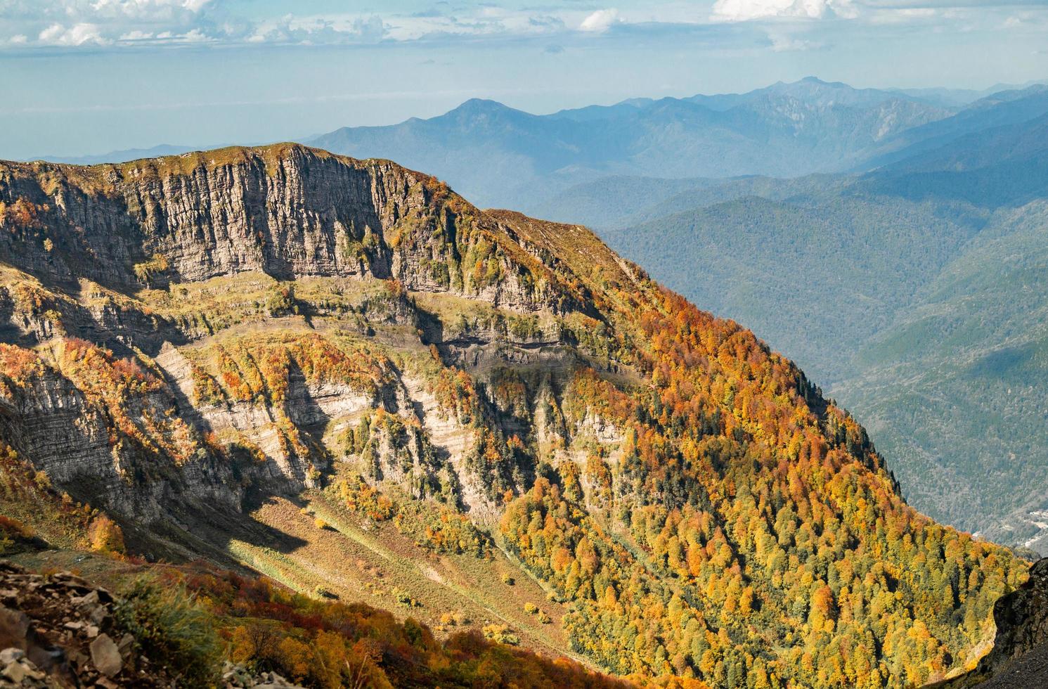 autunno in montagna foto