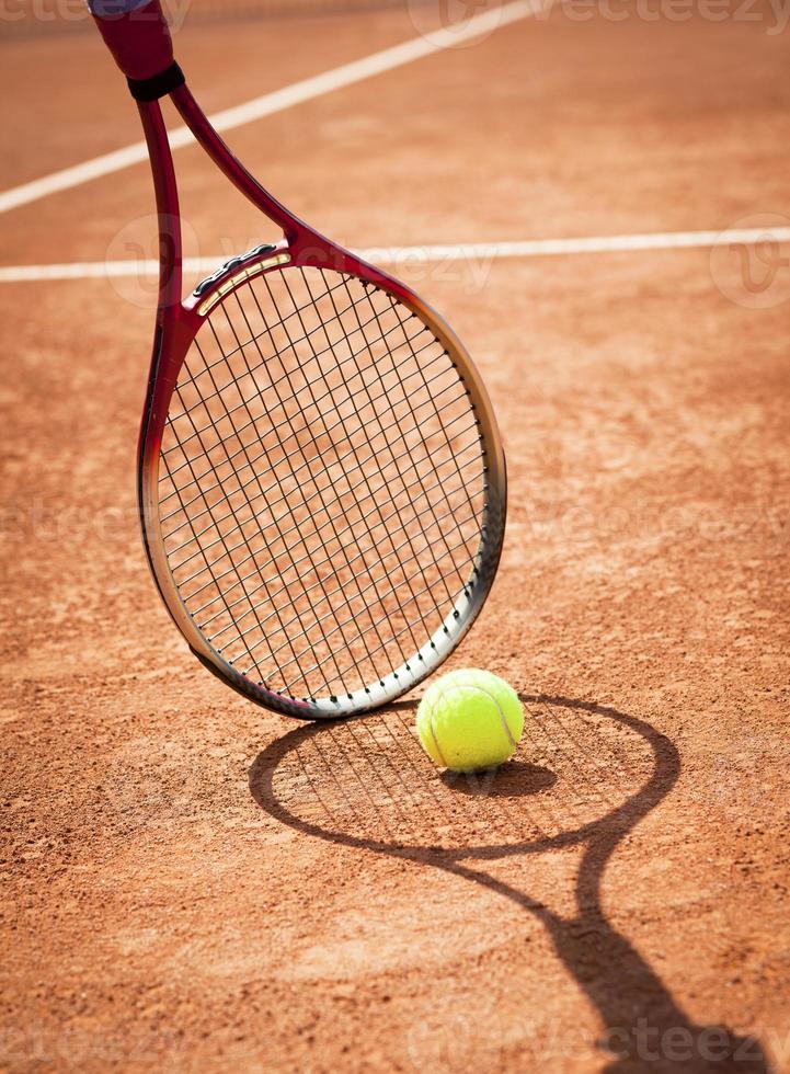 tennis racchetta, argilla Tribunale, wta tour, rolland garros foto