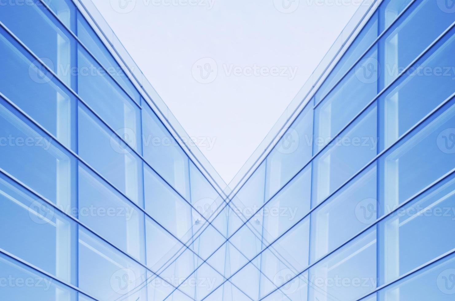 moderna architettura in vetro foto