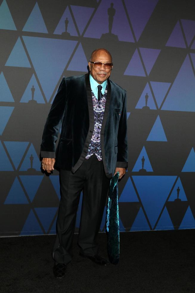 los angeles - nov 18 - quincy jones a il 10 ° annuale governatori premi a il raggio dolby sala da ballo su novembre 18, 2018 nel los angeles, circa foto