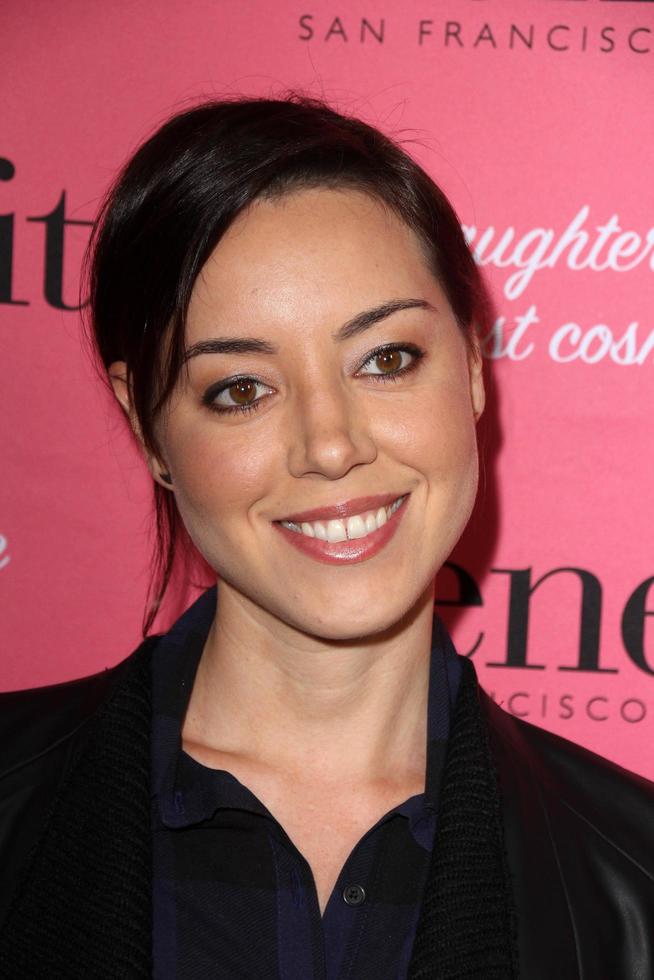 los angeles - sep 26 - aubrey plaza a il beneficiare cosmetici calci via ala donne fine settimana a spazio 15 venti su settembre 26, 2014 nel los angeles, circa foto