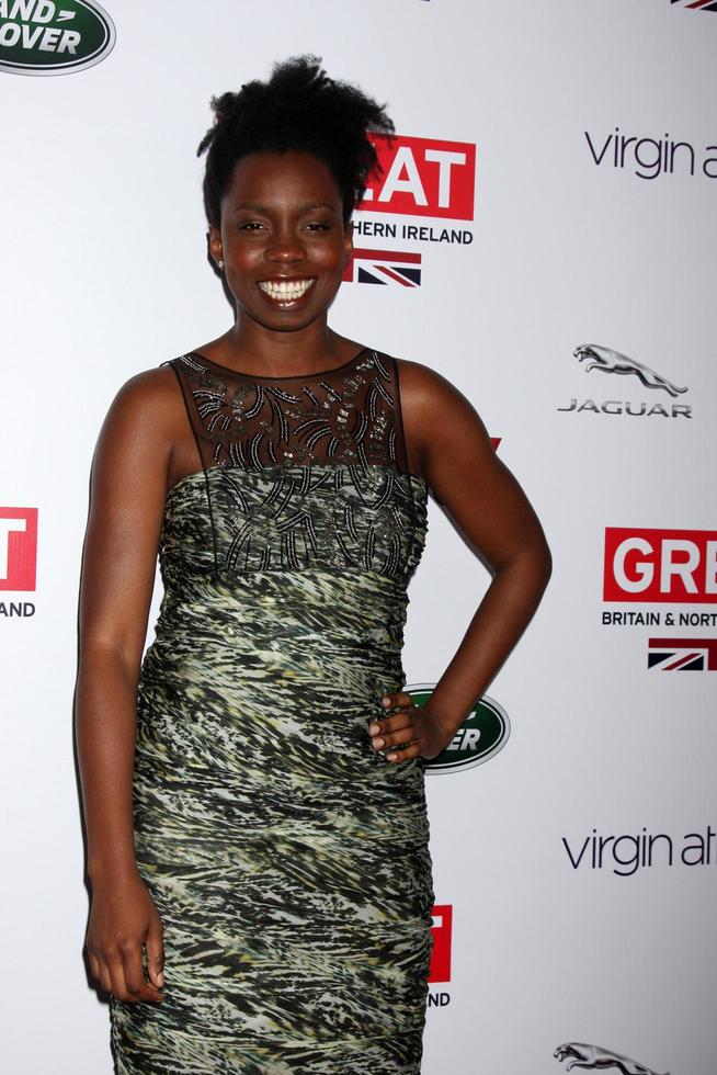 los angeles - feb 28 - adepero oduye a il 2014 grande Britannico oscar ricezione a il Britannico residenza su febbraio 28, 2014 nel los angeles, circa foto