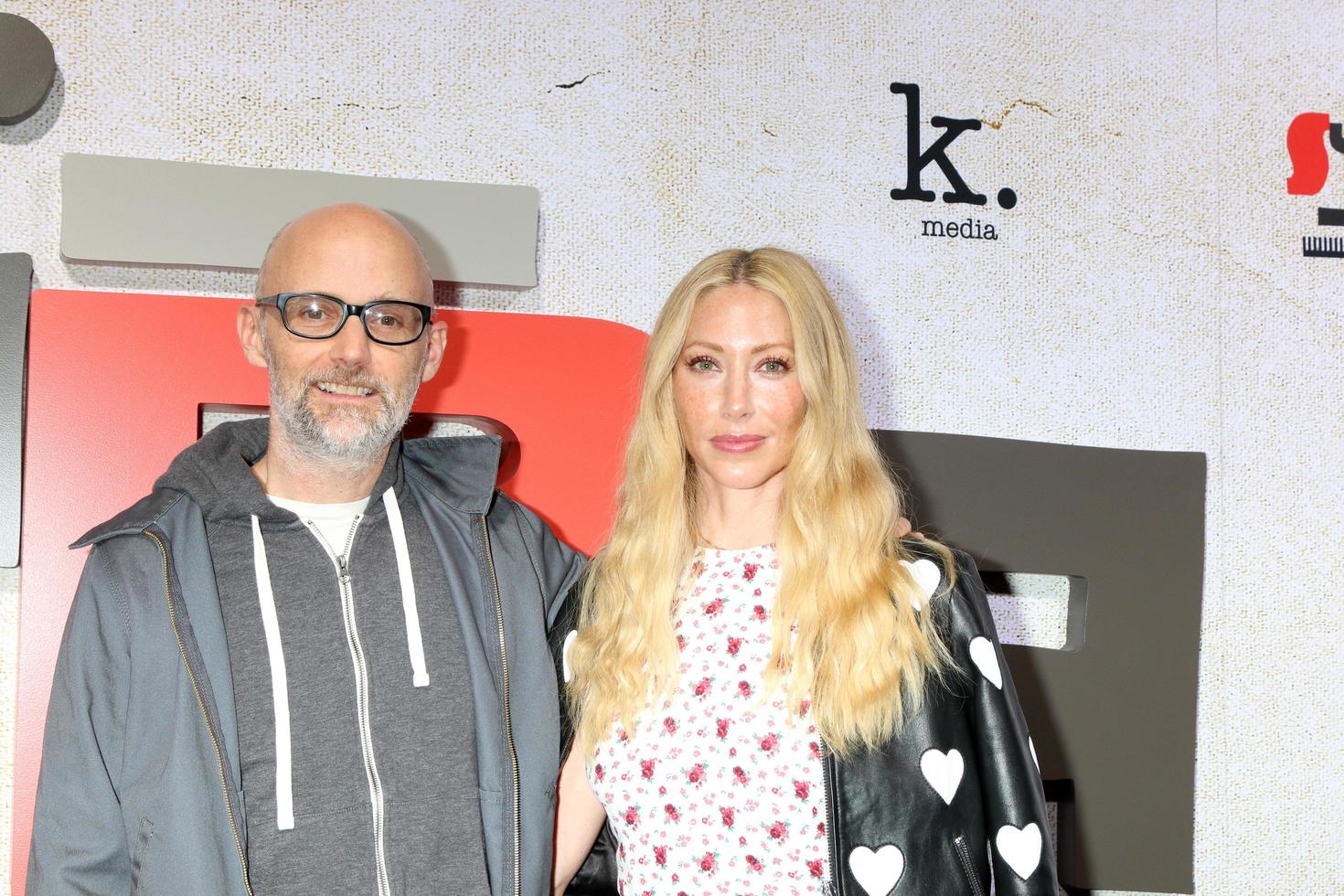 los angeles - ott 24 moby, giulia mintz a il suspiria prima a il luce ad arco teatri su ottobre 24, 2018 nel los angeles, circa foto