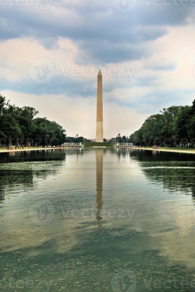 un' Visualizza di il Washington monumento foto