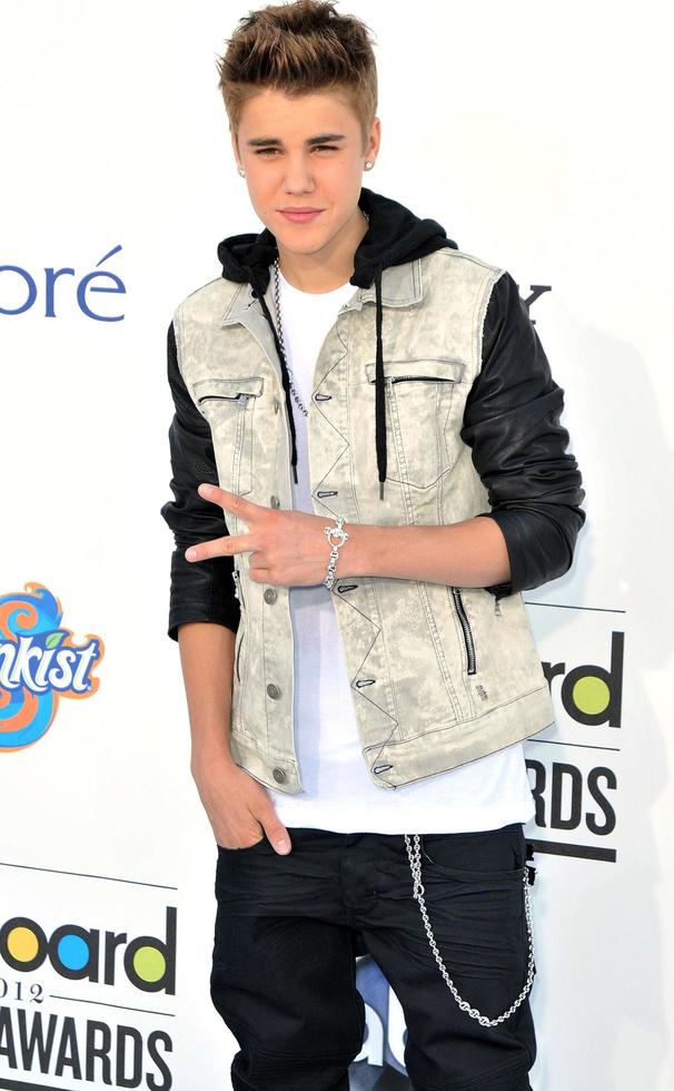 las Las Vegas, Maggio 20 - giusto bieber arriva a il 2012 tabellone premi a mgm giardino arena su Maggio 20, 2012 nel las Las Vegas, nv foto