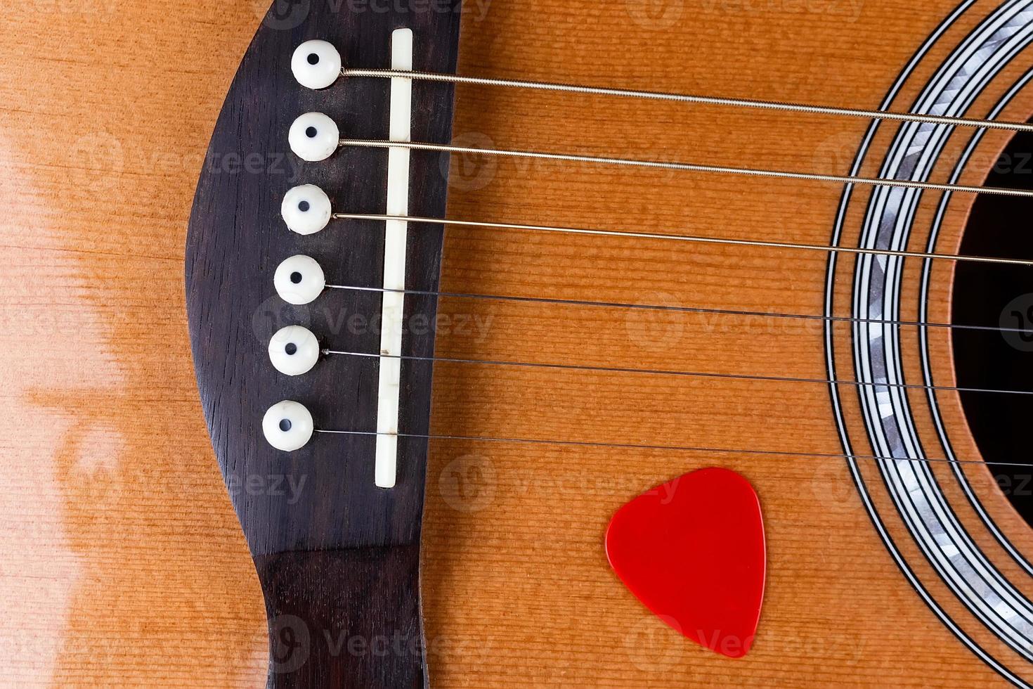 chitarra e pick foto