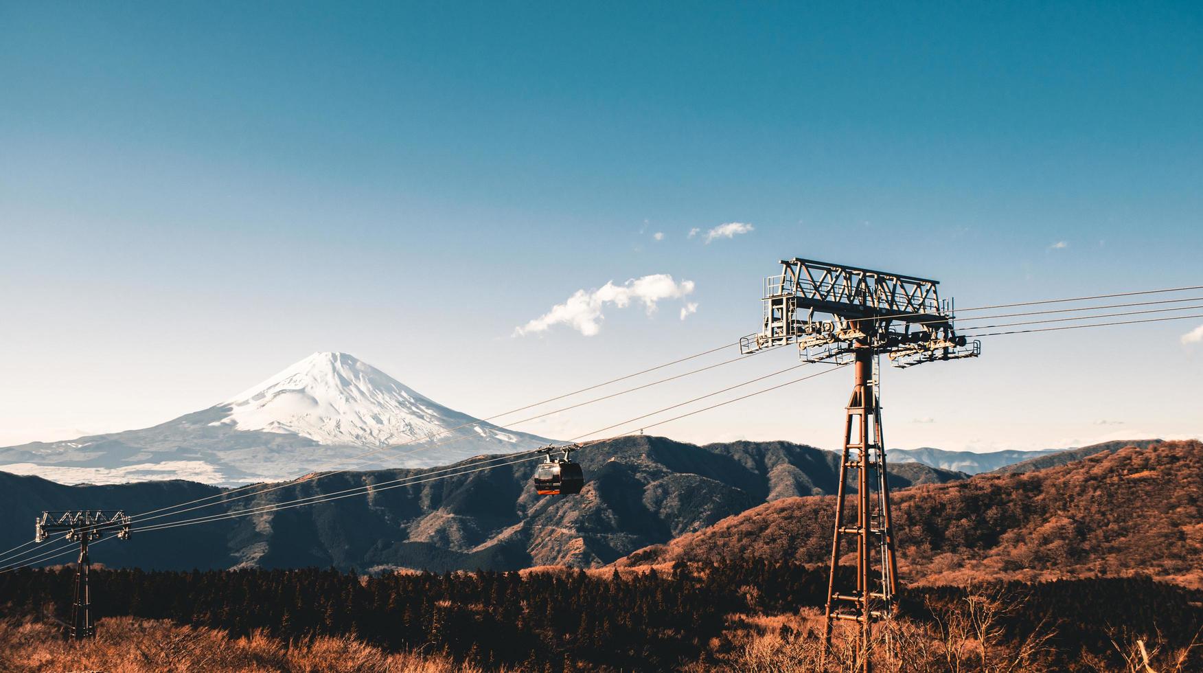 bella montagna fuji foto