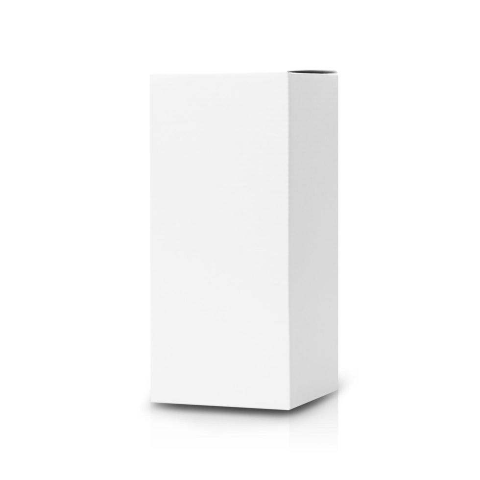 scatola bianca isolata su sfondo bianco 1343759 Stock Photo su Vecteezy