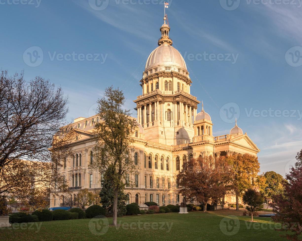 Illinois stato Campidoglio nel Springfield foto