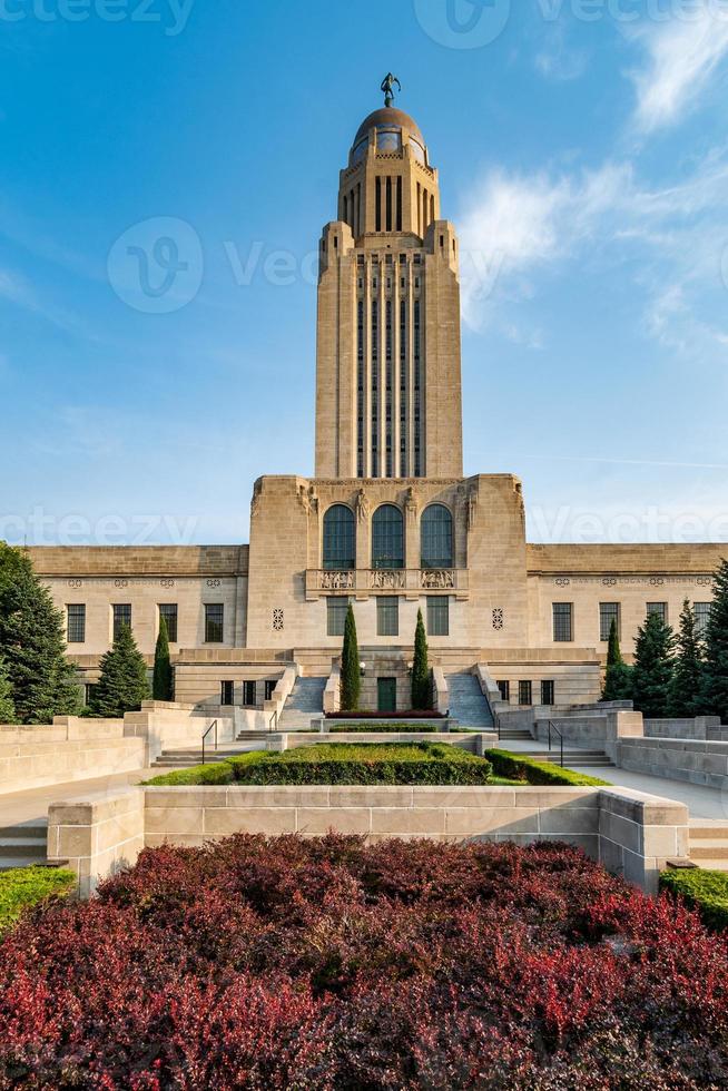 Nebraska stato Campidoglio nel Lincoln foto