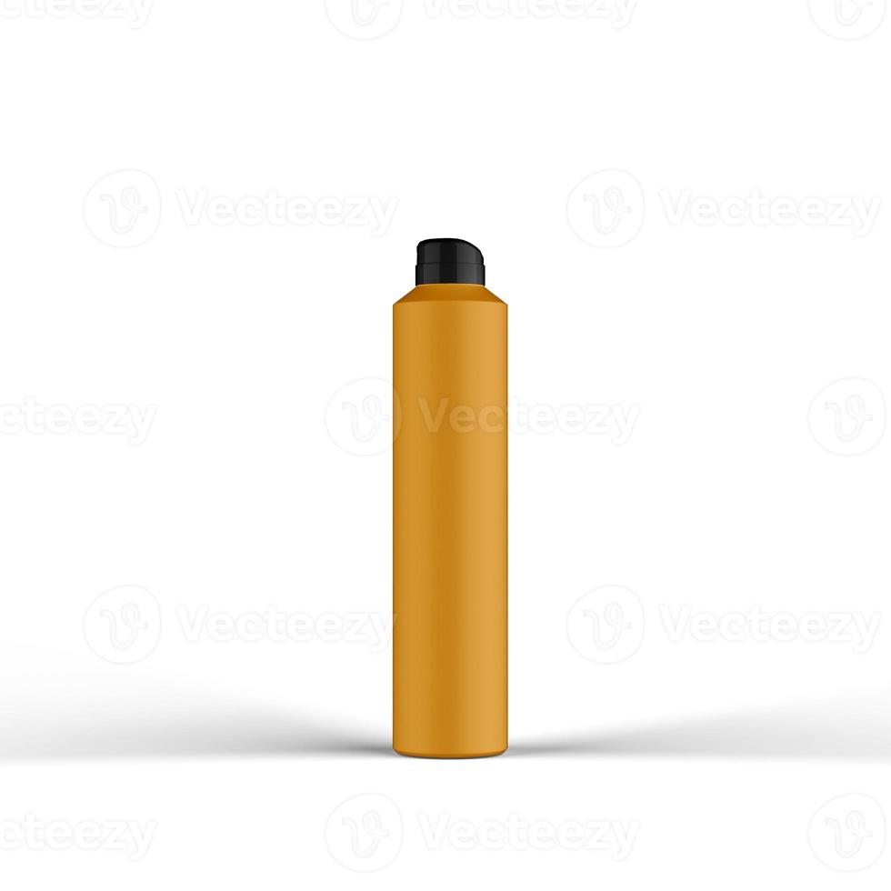 aerosol metallico bottiglia 3d interpretazione foto