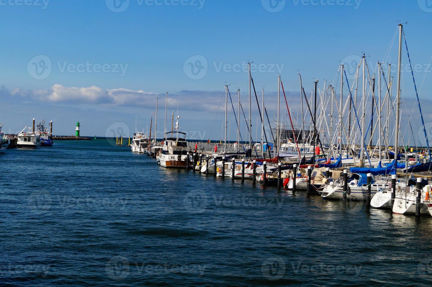 rostock avvertire nel Meclemburgo vorpommern Germania foto