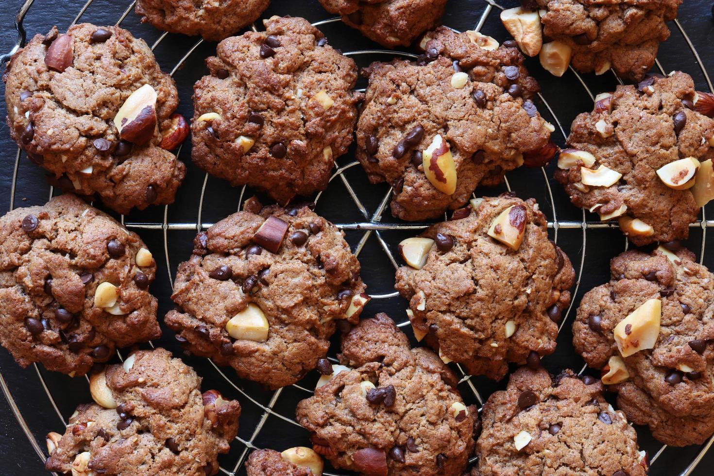 biscotti al cioccolato fatti in casa foto