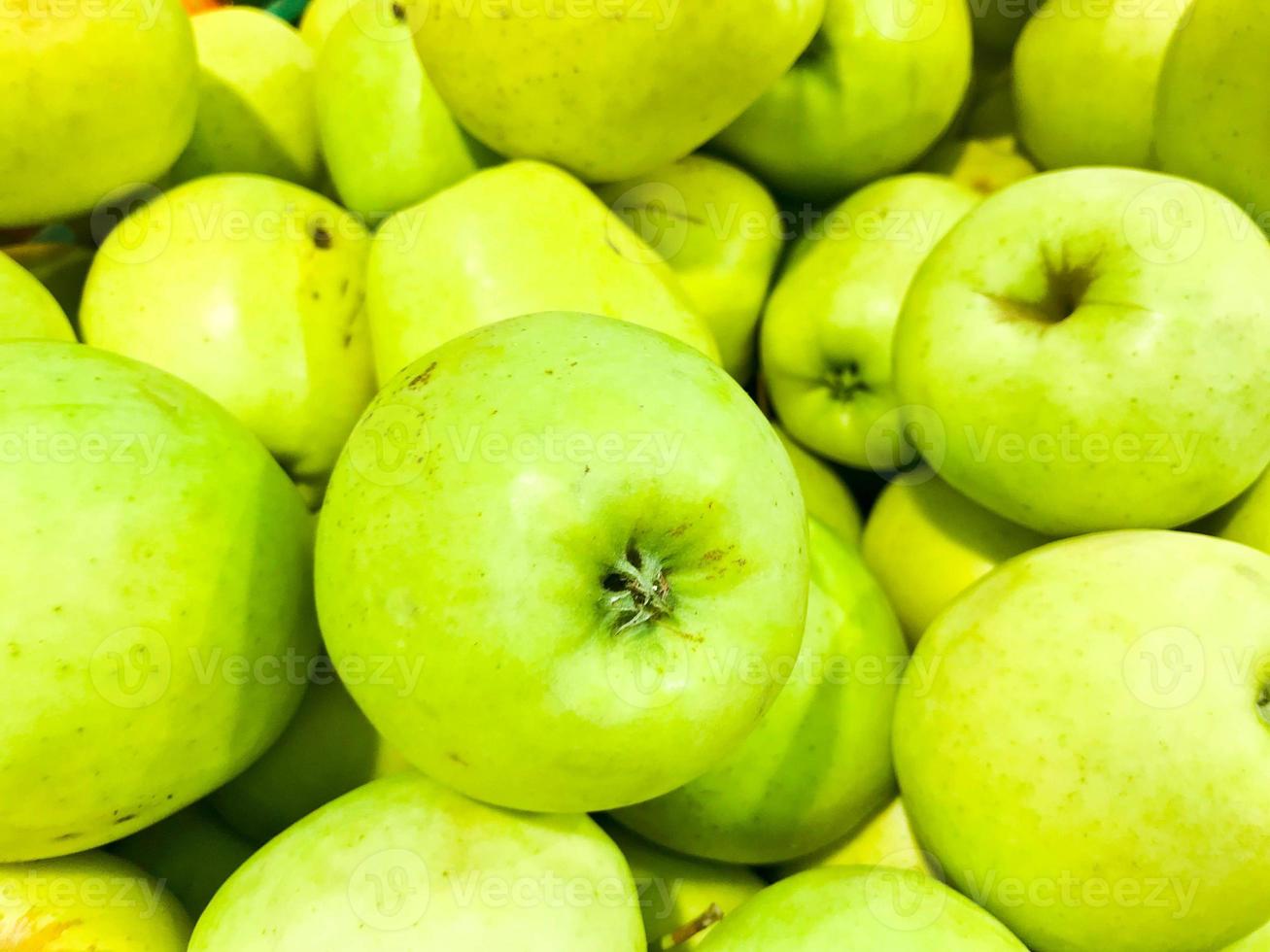 bellissimo verde maturo meridionale naturale dolce vitamina delizioso orientale luminosa mele, frutta. struttura, sfondo foto