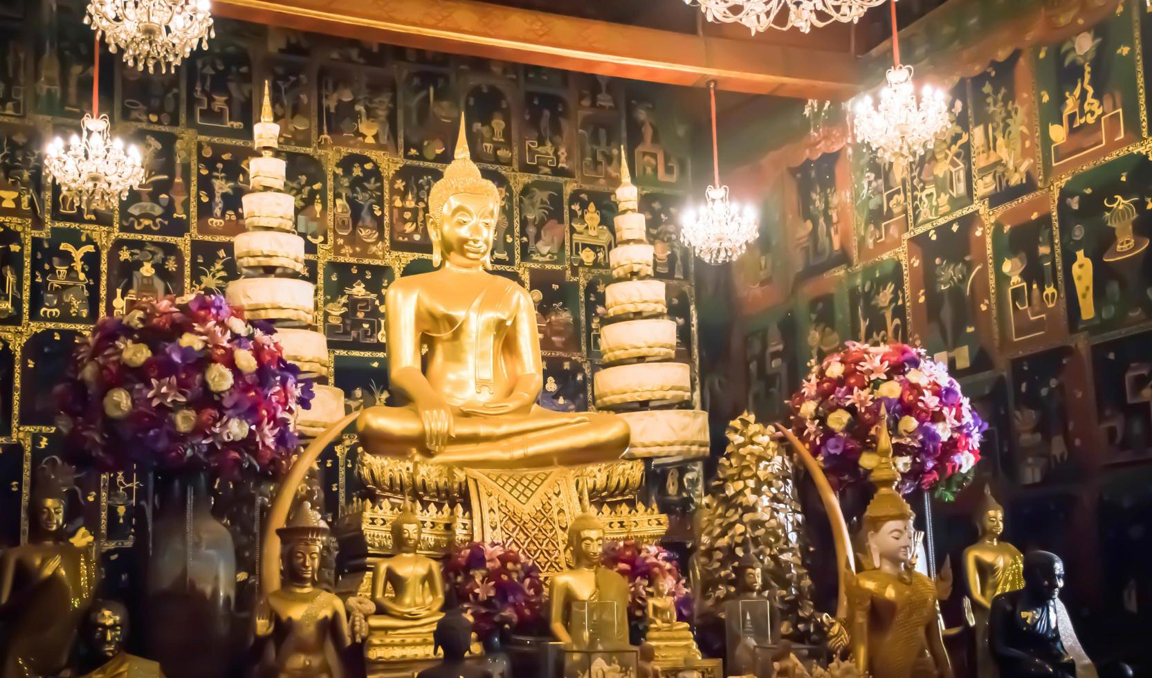 wat fanan choeng è un importante tempio nel ayutthaya, Tailandia. foto