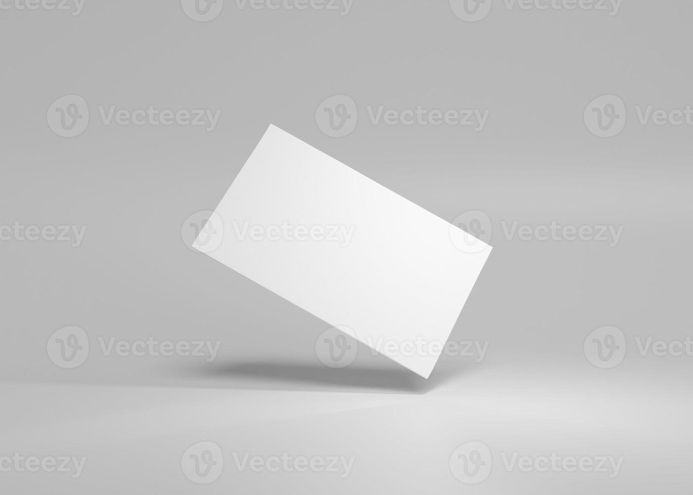 modello per attività commerciale carte per il branding presentazioni con grigio sfondo foto