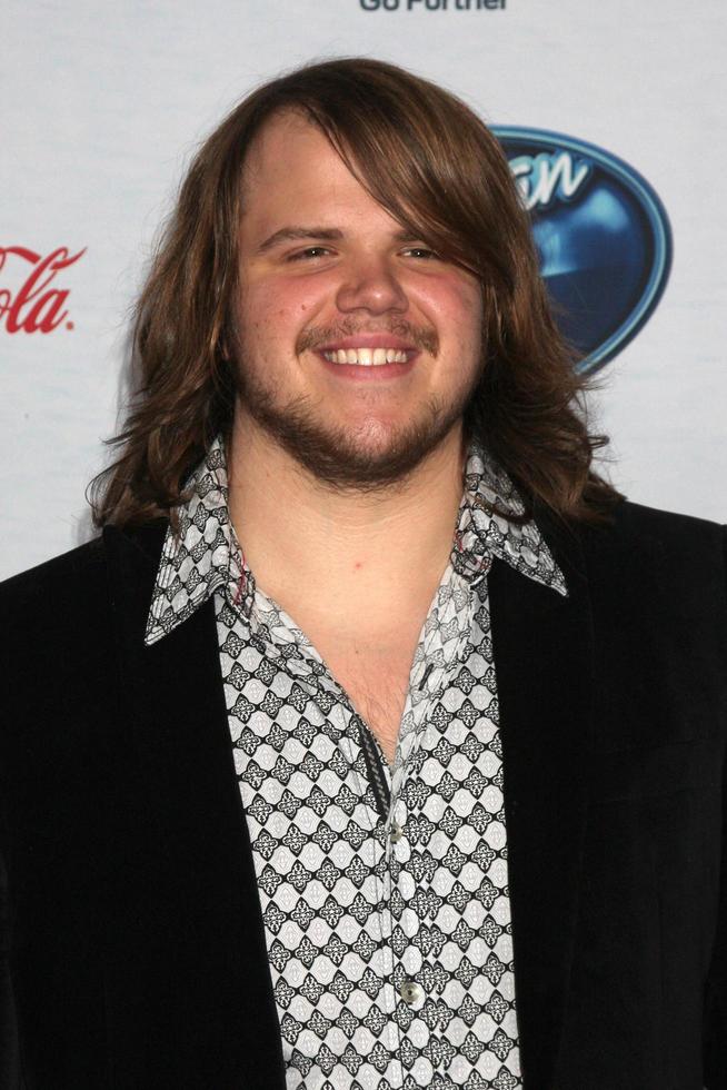 los angeles, feb 20 - caleb johnson a il americano idolo 13 finalisti festa a Figura e oliva su febbraio 20, 2014 nel ovest hollywood, circa foto