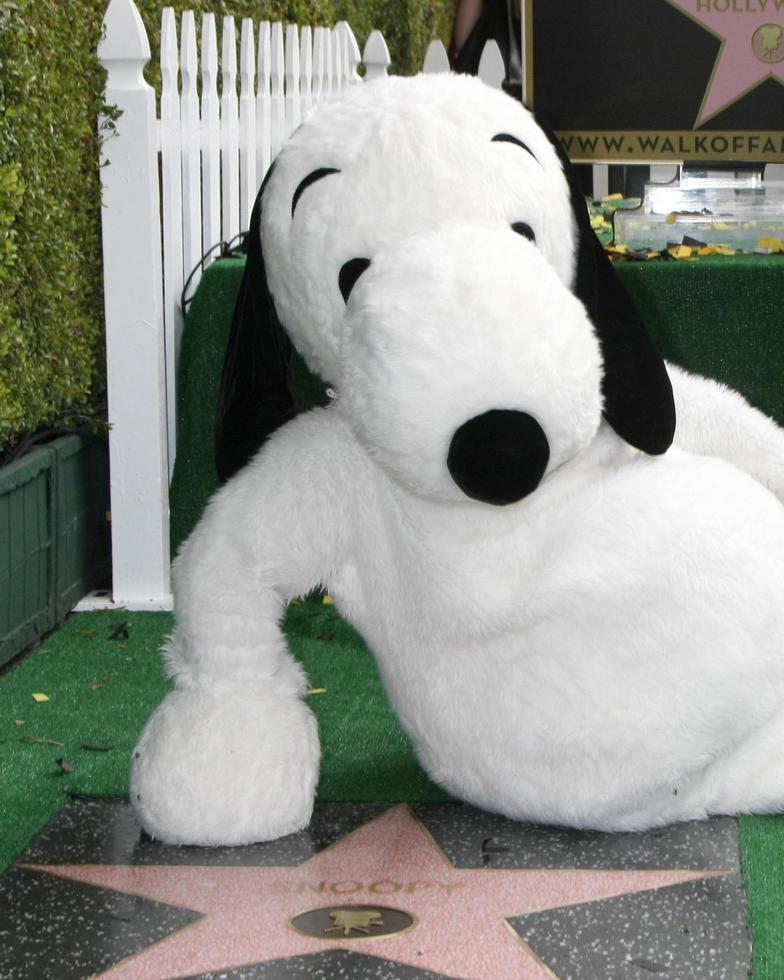 los angeles, nov 2 - snoopy a il snoopy hollywood camminare di fama cerimonia a il hollywood camminare di fama su novembre 2, 2015 nel los angeles, circa foto