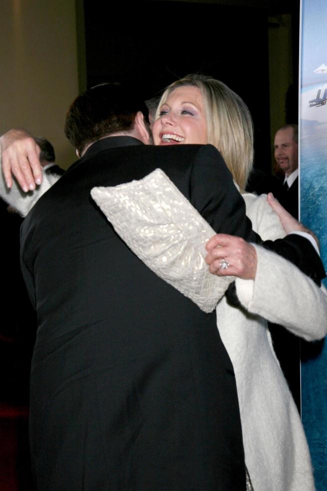 John travolta e olivia newton-john g giorno Stati Uniti d'America Australia com nero cravatta gala mille dollari sala da ballo, hollywood e montanaro los angeles, circa gennaio 19, 2008 ©2008 kathy hutchin hutchin foto