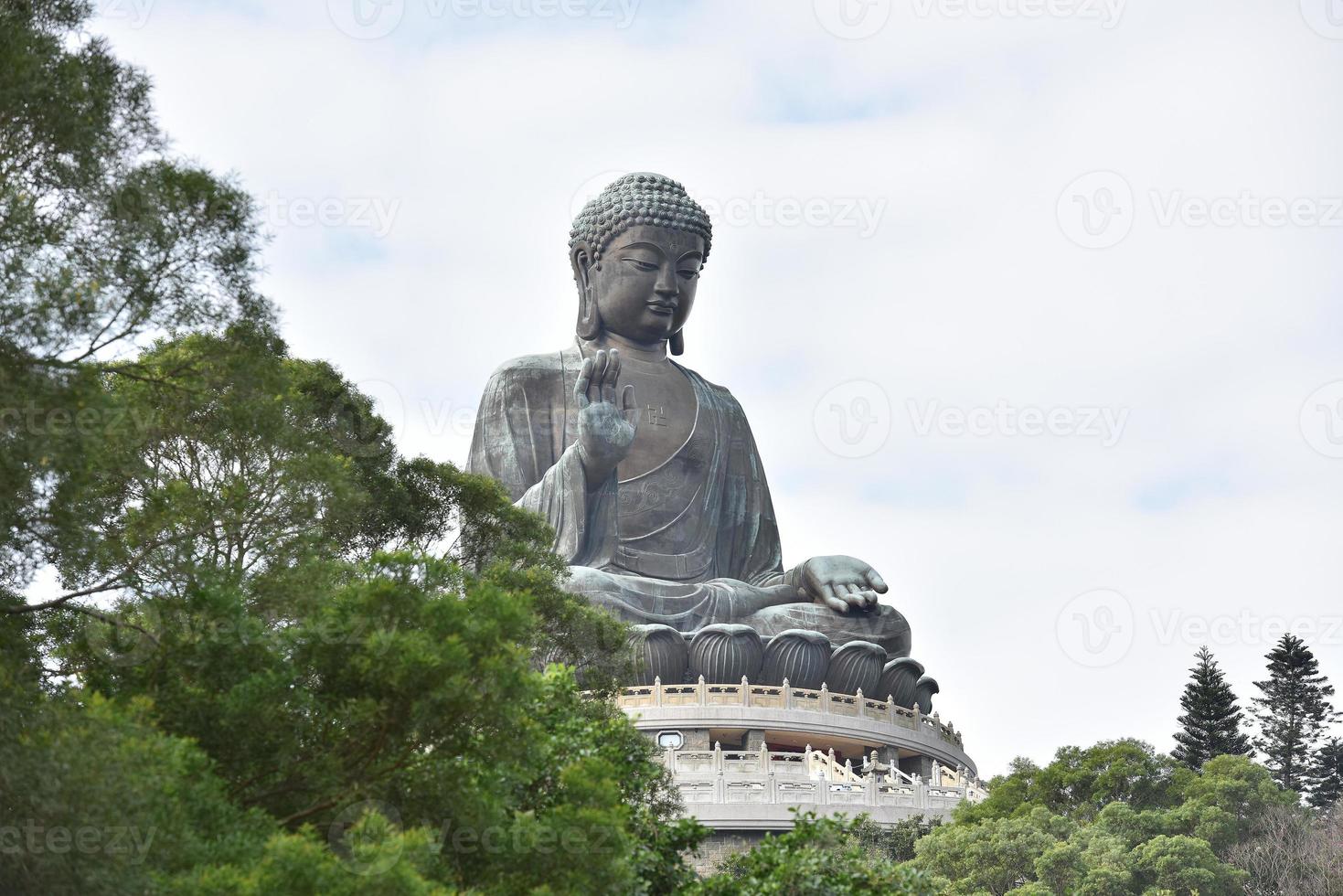 Buddha gigante di Hong Kong foto