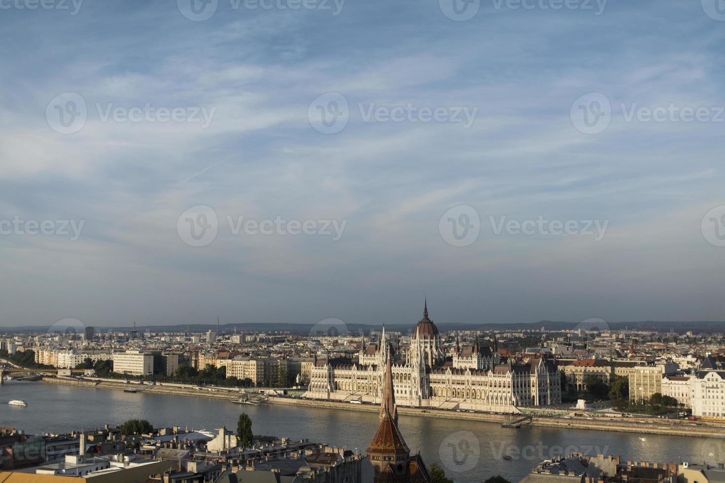 panoramico Visualizza a budapest, Ungheria foto