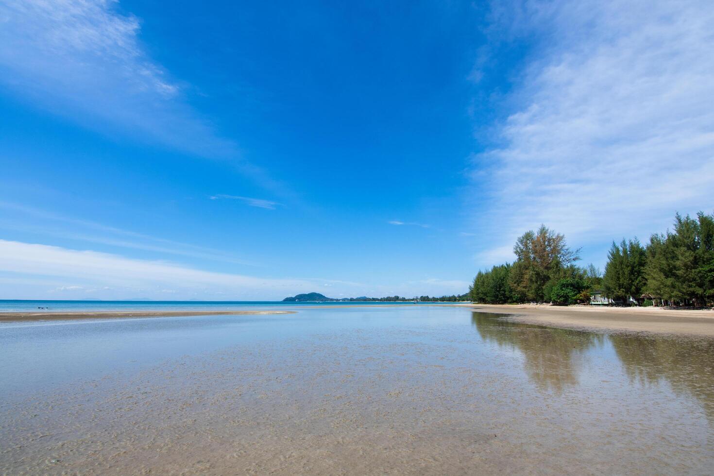 vista mare dalla spiaggia foto