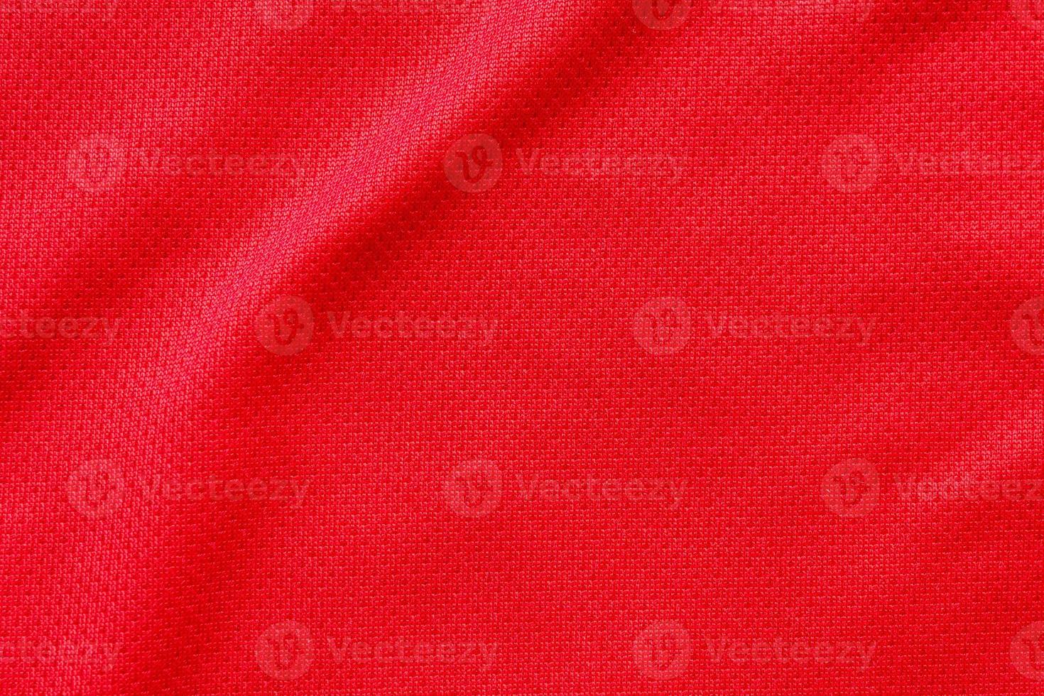 rosso gli sport capi di abbigliamento tessuto calcio camicia maglia struttura sfondo foto