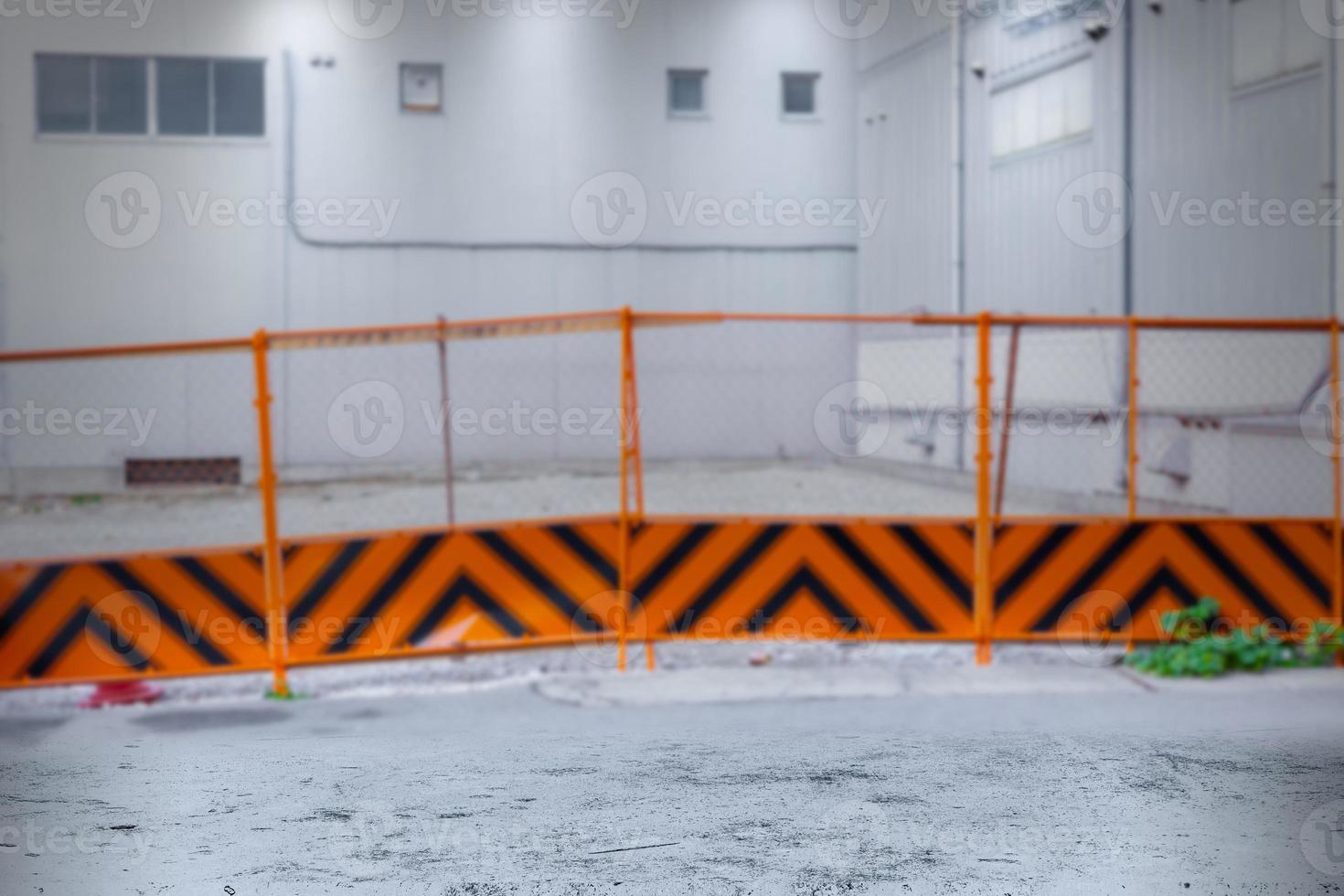 costruzione luogo opera posto sicurezza zona barriera per sfondo foto