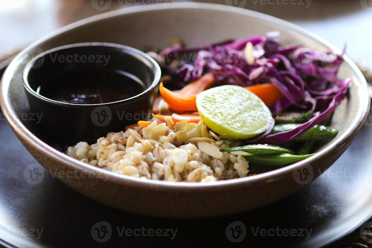 orzo Grano vegatable insalata foto