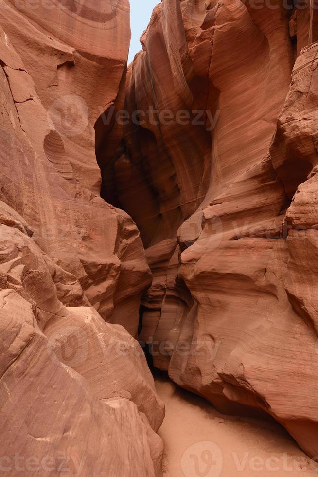 Ingresso per un' fessura canyon foto