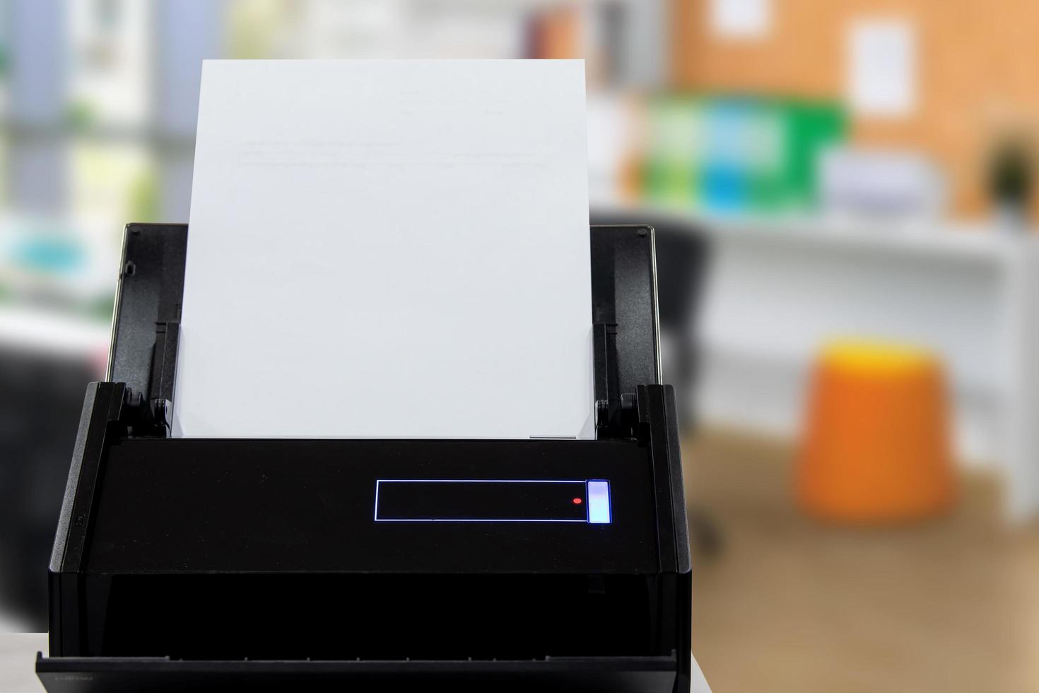 documento scanner. ufficio scanner. ufficio attrezzatura foto