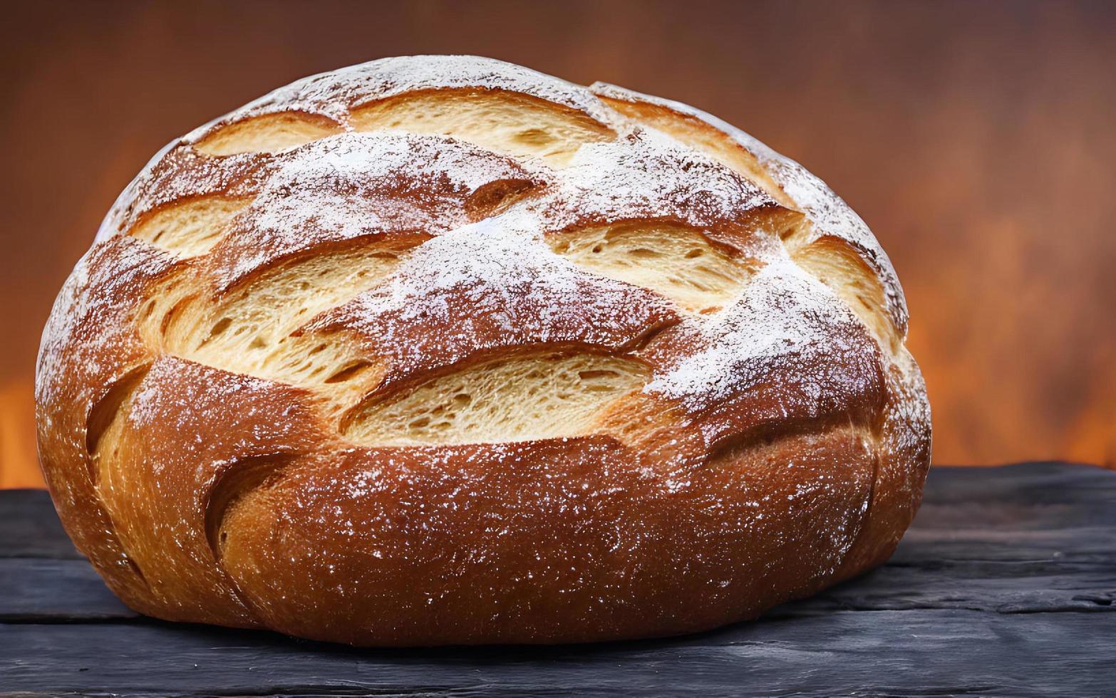 forno - tradizionale fresco caldo cucinato pane. pane vicino tiro. foto