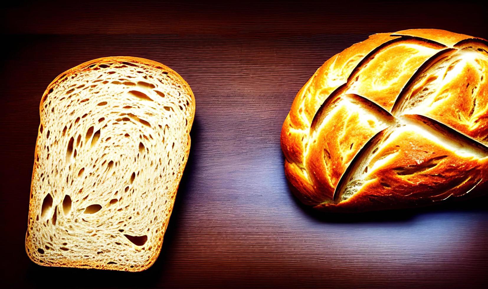 forno - tradizionale fresco caldo cucinato pane. pane vicino tiro. foto