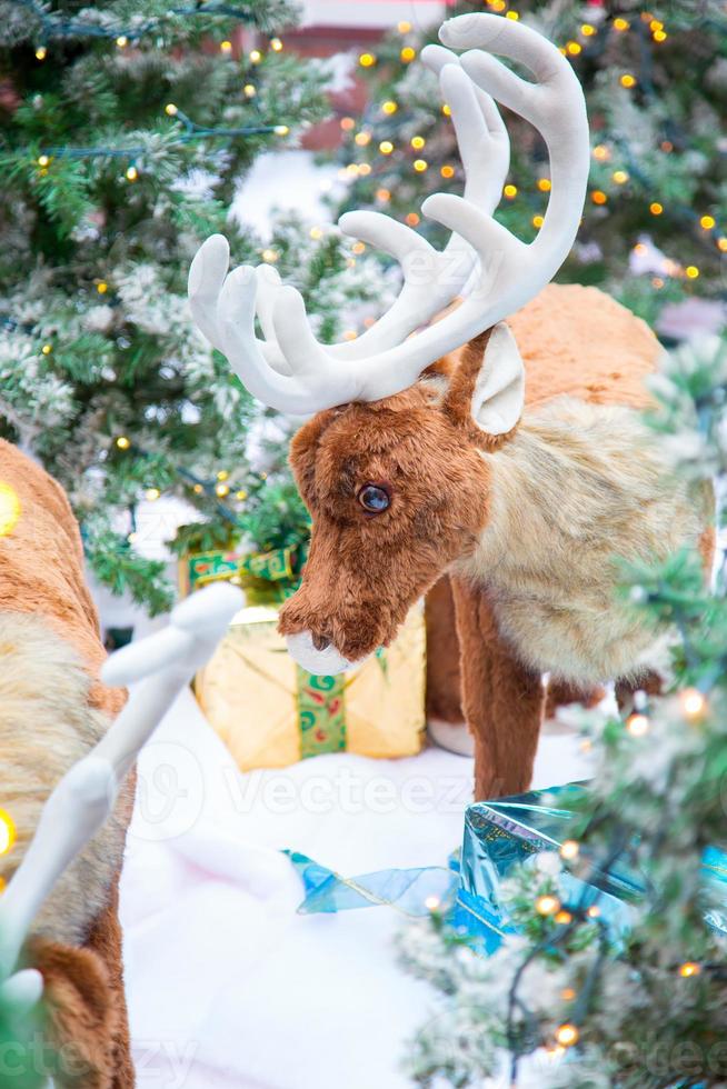 tradizionale nuovo anno e Natale colorato decorazione foto