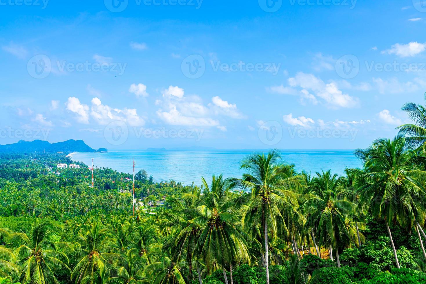 punto di vista di naern thae wada a nakhon si thammarat, tailandia foto