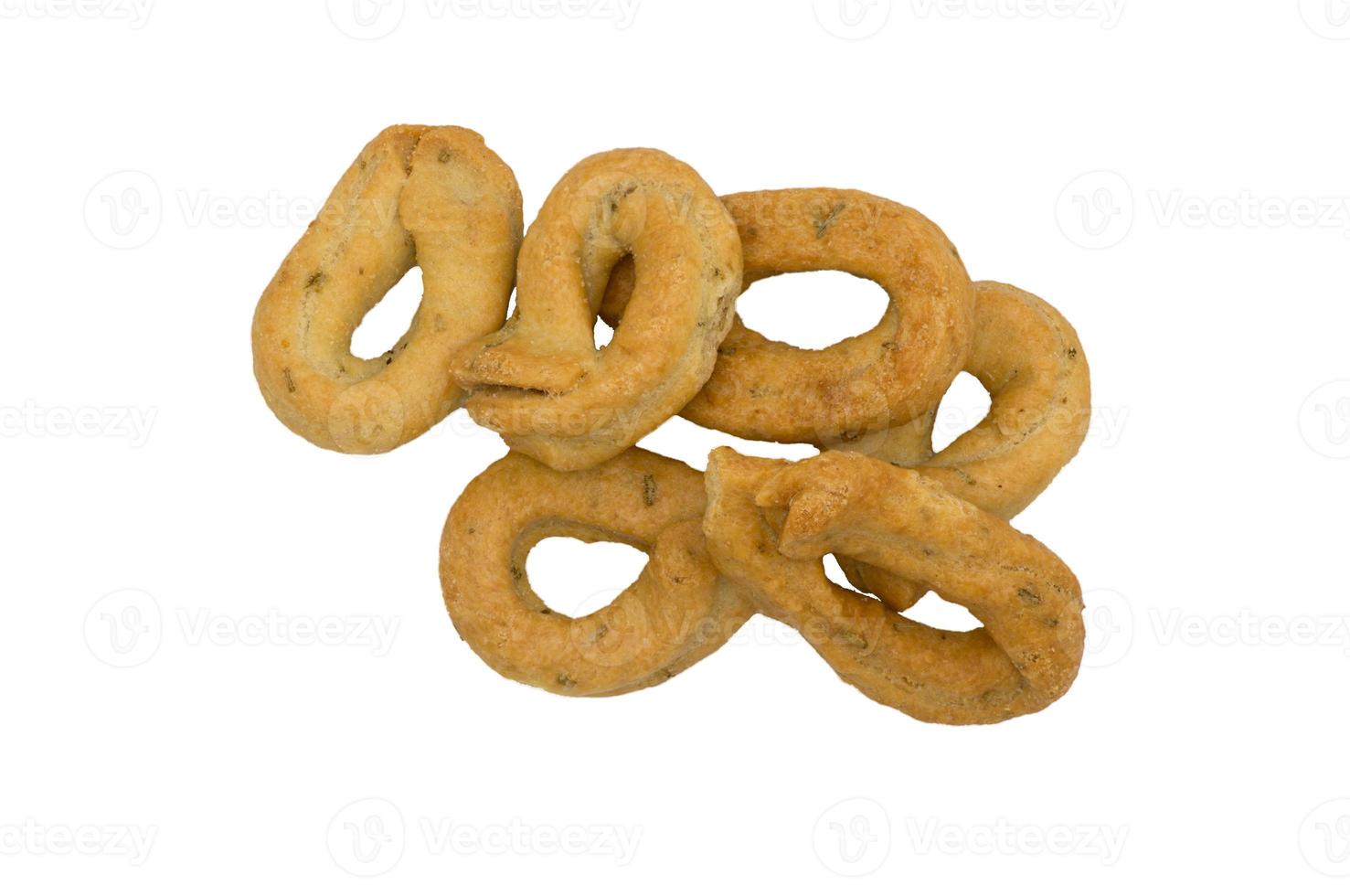 Taralli, tipico cibo a partire dal pugliese, Italia foto