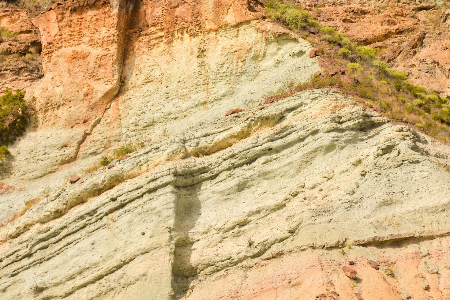 roccioso paesaggio su il canarino isole foto