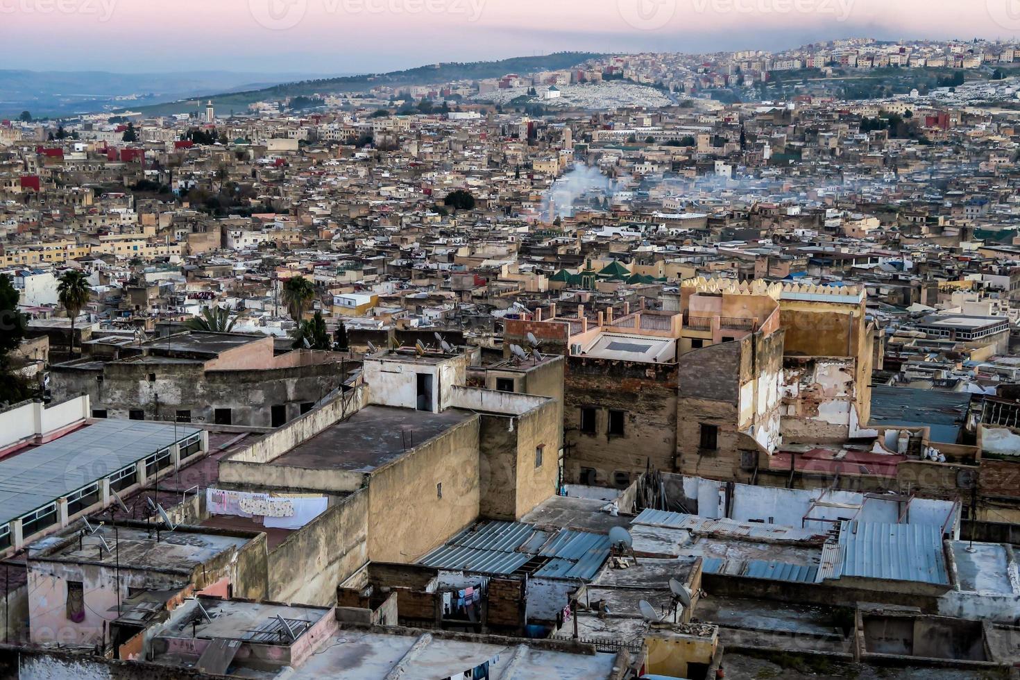 Visualizza di Marrakech, Marocco foto