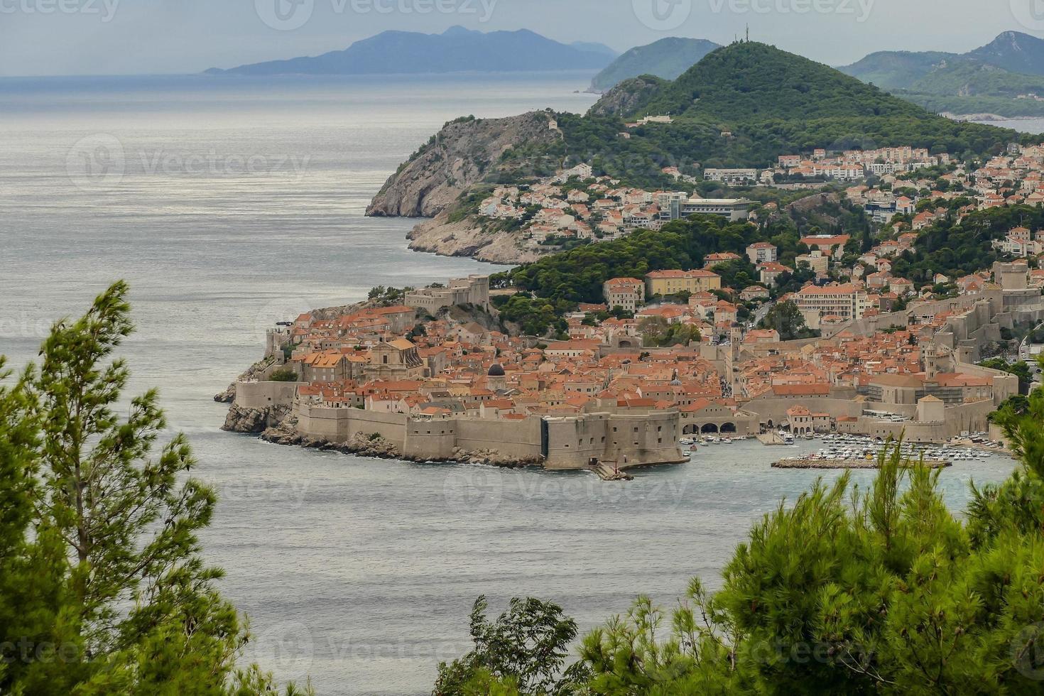 Visualizza di dubrovnik, Croazia foto