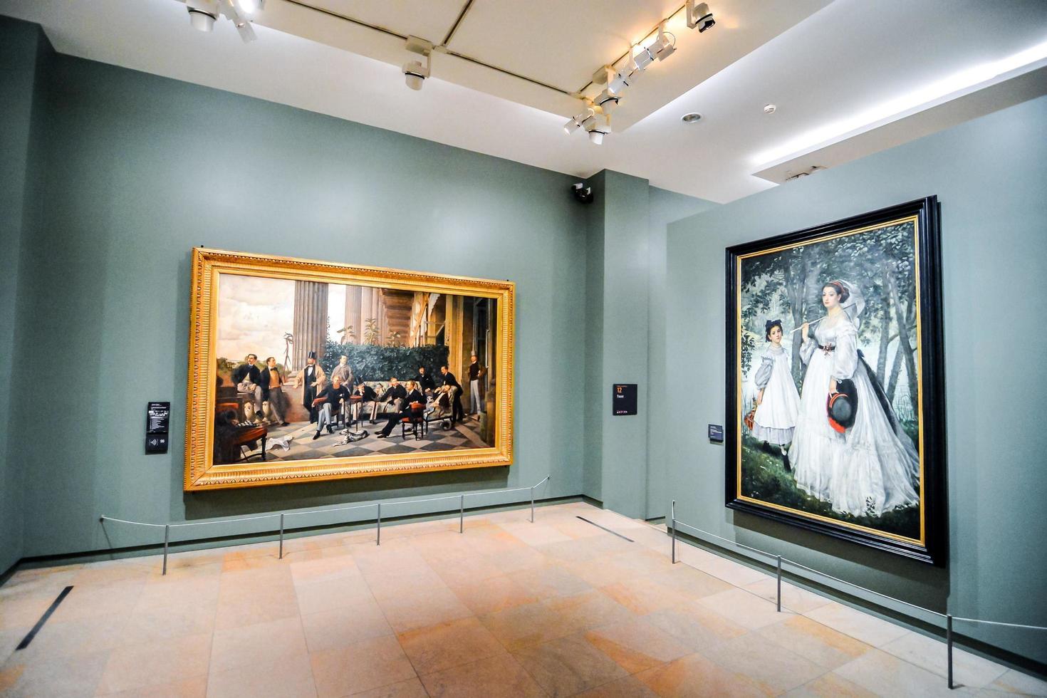 dipinti nel il museo d orsay nel Parigi, Francia, circa ottobre 2022 foto