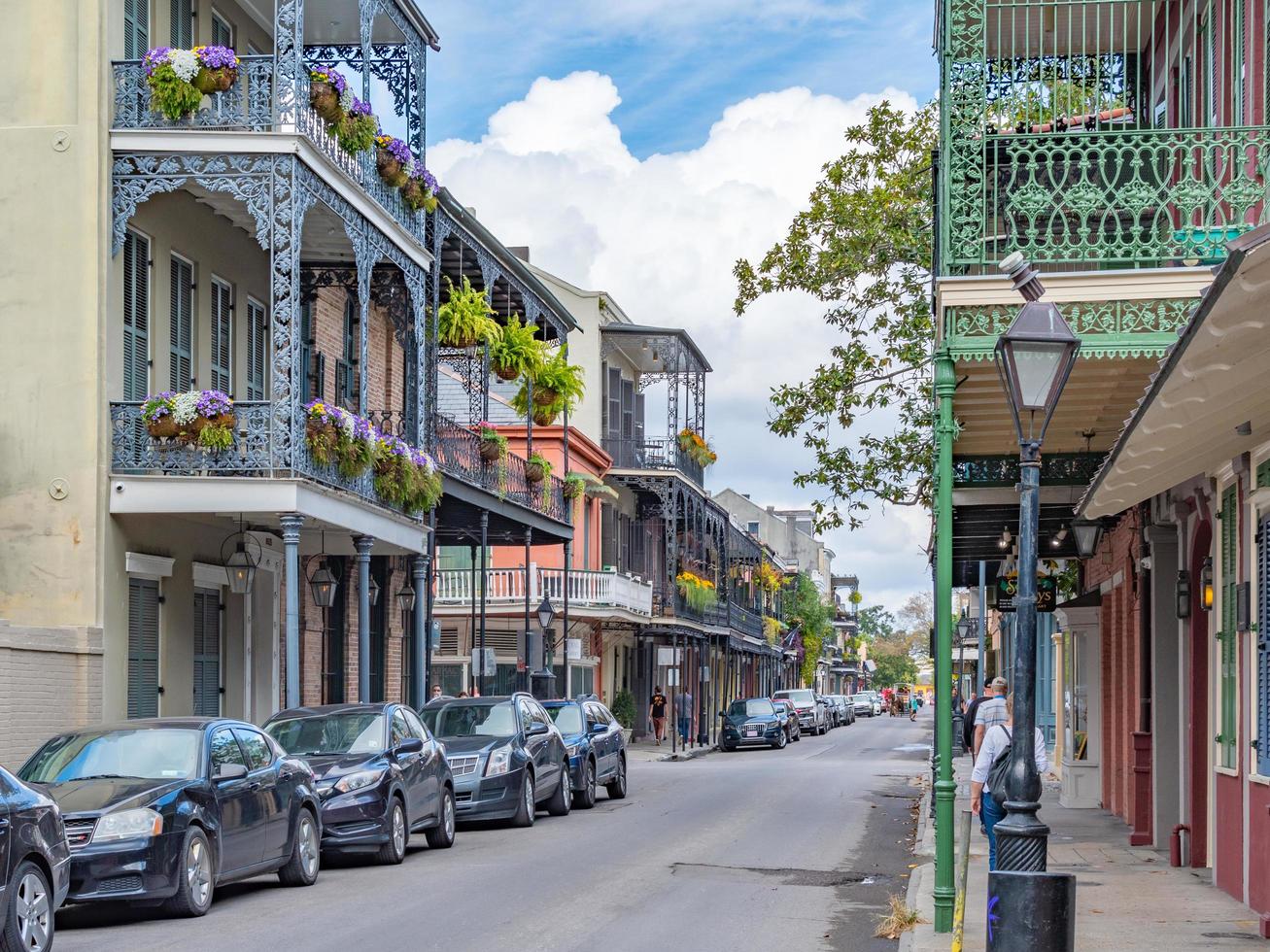 nuovo orleans, Louisiana, Stati Uniti d'America. novembre 4, 2022. il francese trimestre nel nuovo orleans offerte interessante architettura e un' lotto di storia. foto