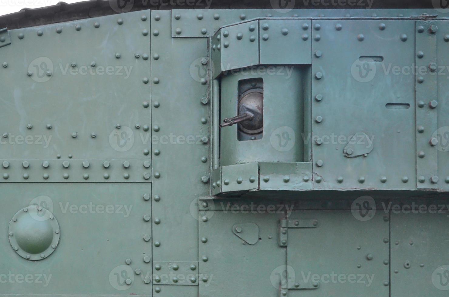 astratto verde industriale metallo strutturato sfondo con rivetti e bulloni foto