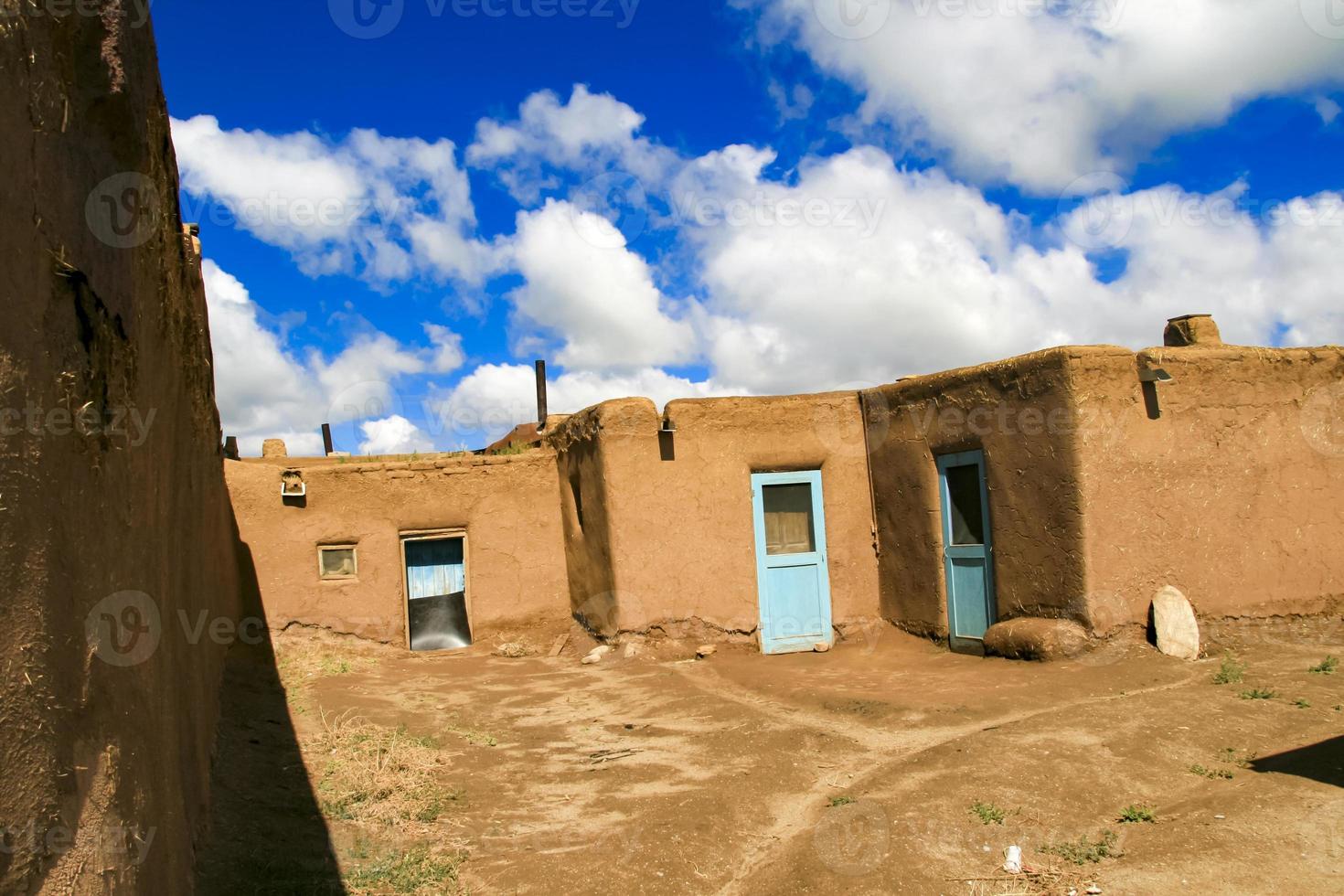 taos pueblo nel nuovo Messico, Stati Uniti d'America foto