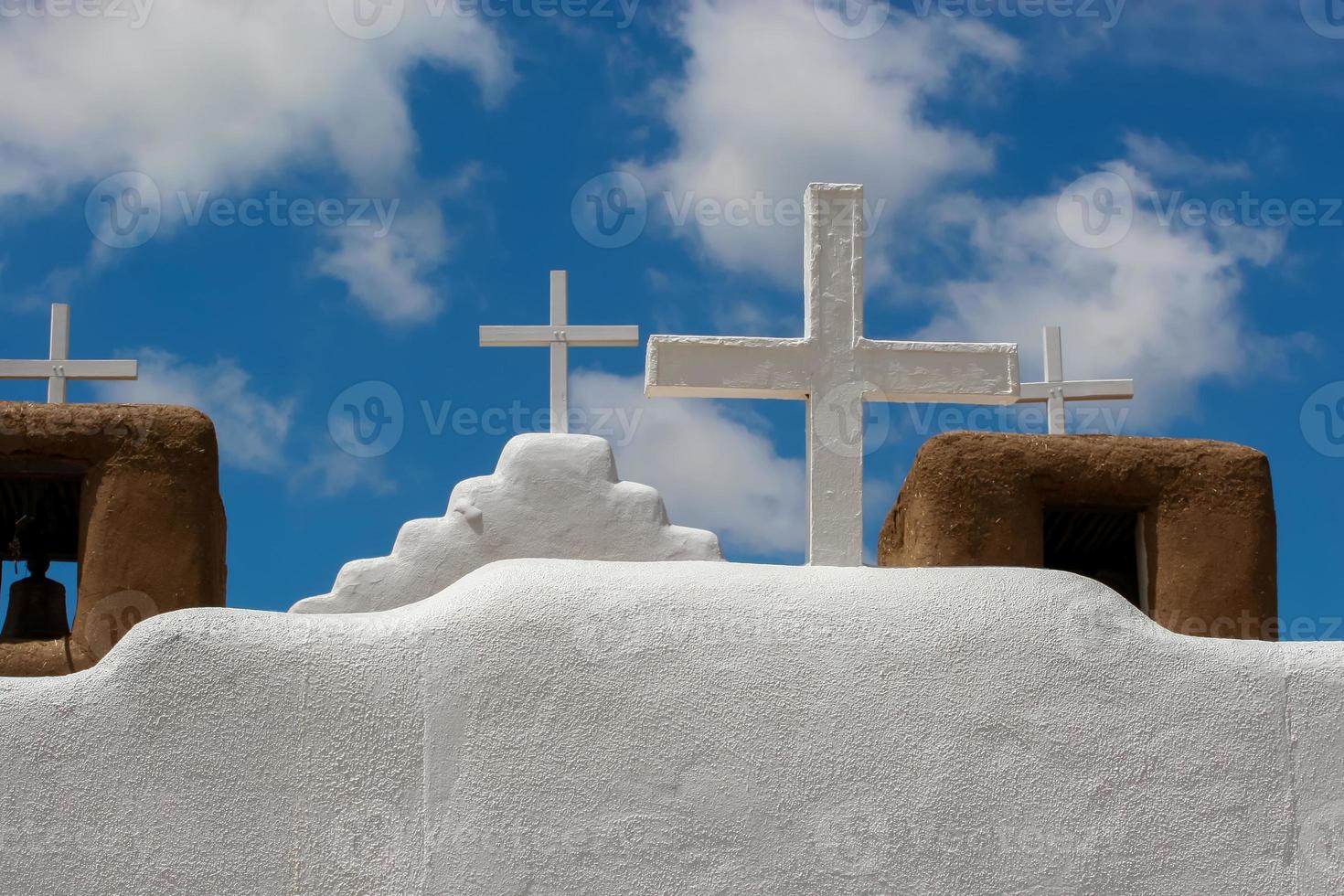 cappella di san geronimo a taos pueblo, stati uniti d'america foto