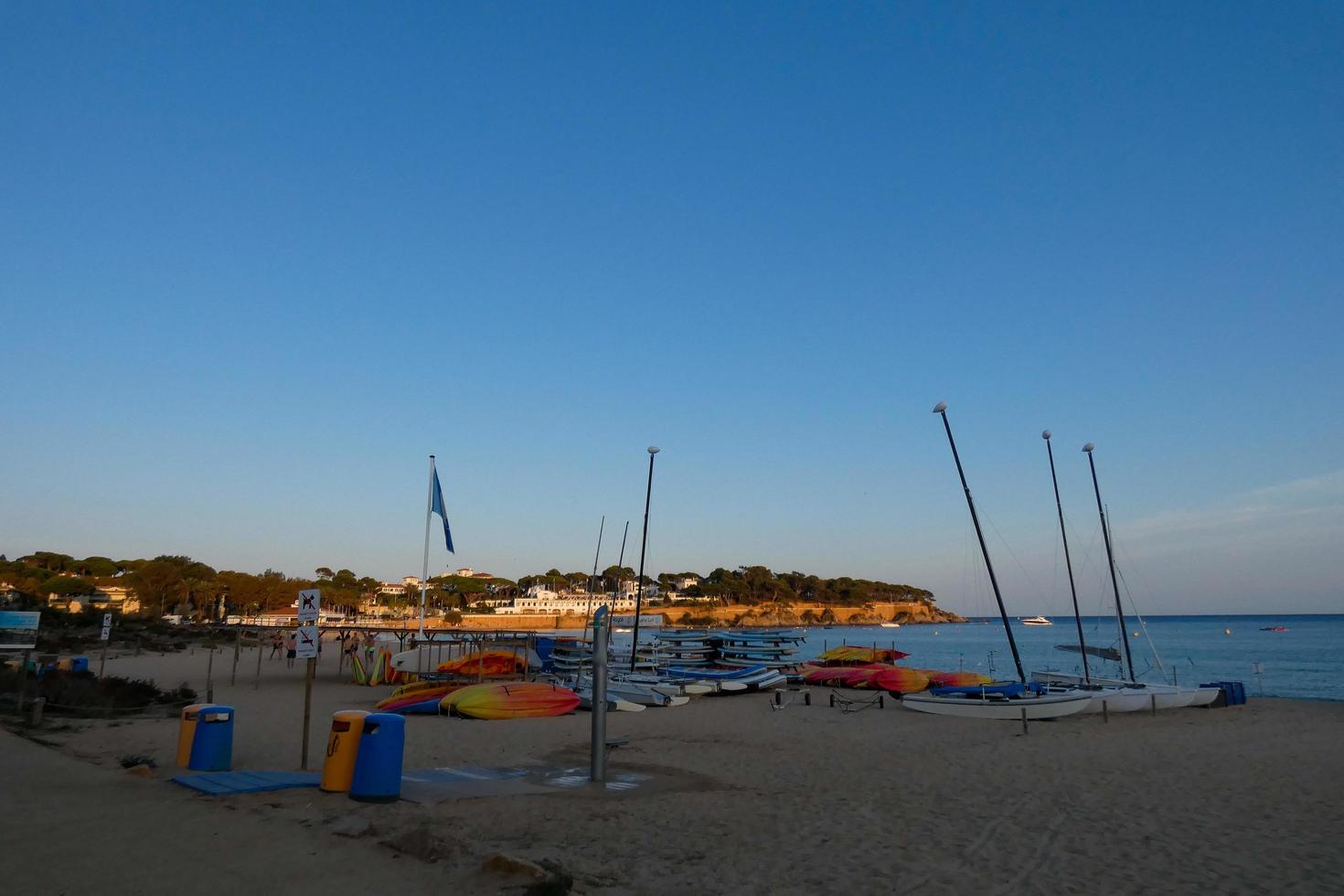 costa brava sant pol spiaggia nel s'agaro foto