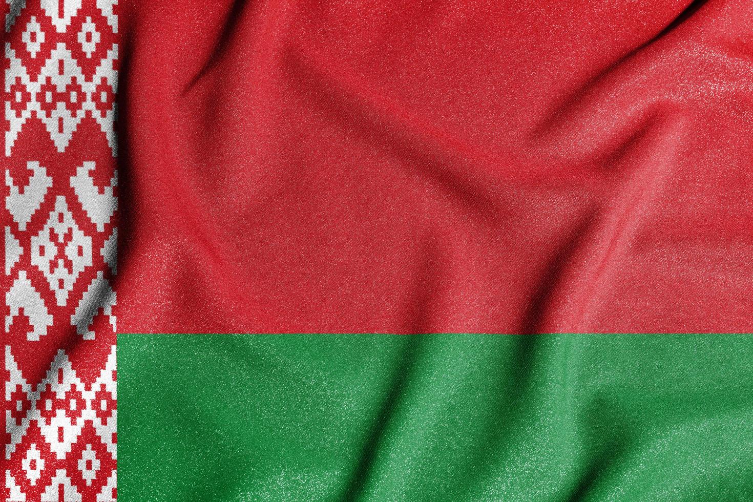 nazionale bandiera di il suriname. il principale simbolo di un indipendente nazione. bandiera di suriname. un attributo di il grande dimensione di un' democratico stato. foto