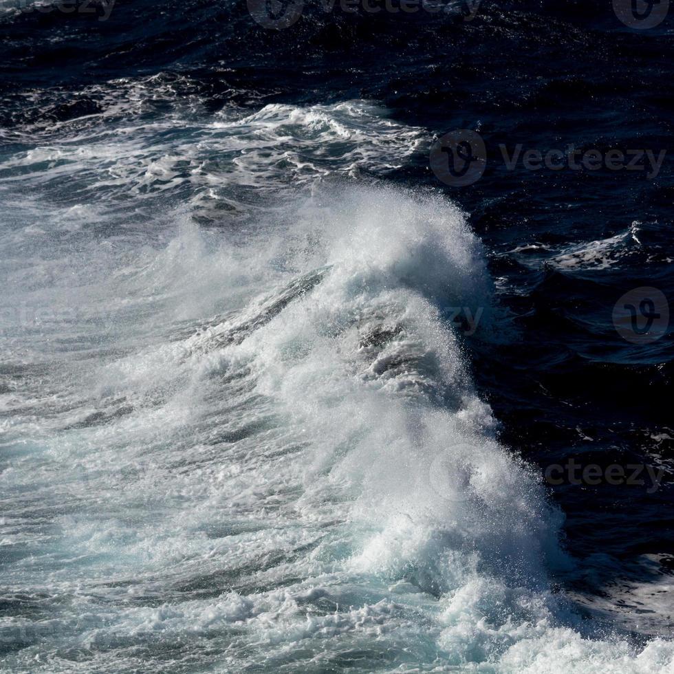 onde nel il mediterraneo mare foto